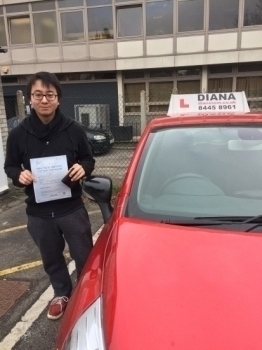 Well done Luka-hope you enjoy driving now