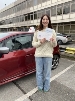 Thank you so much Diana for all your support and patience in helping me pass my test. Your lessons have always been so much fun and enjoyable and you constantly encourage me to improve Thanks again, Winona :)